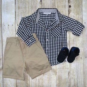 Checkered Button Down